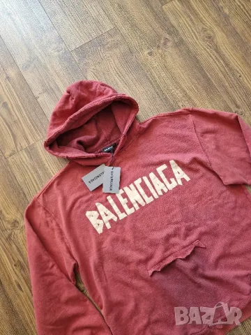 Страхотен мъжки суитчър BALENCIAGA Размер S M L XL 2XL , снимка 8 - Суичъри - 47390765