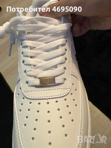 Air force 1 бяли, снимка 2 - Маратонки - 52931597