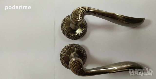 Дръжка за врата 1 - античен бронз, снимка 2 - Входни врати - 44838894