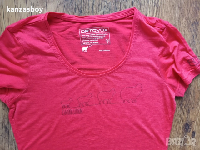 ortovox - дамска мерино тениска КАТО НОВА С, снимка 2 - Тениски - 51883542