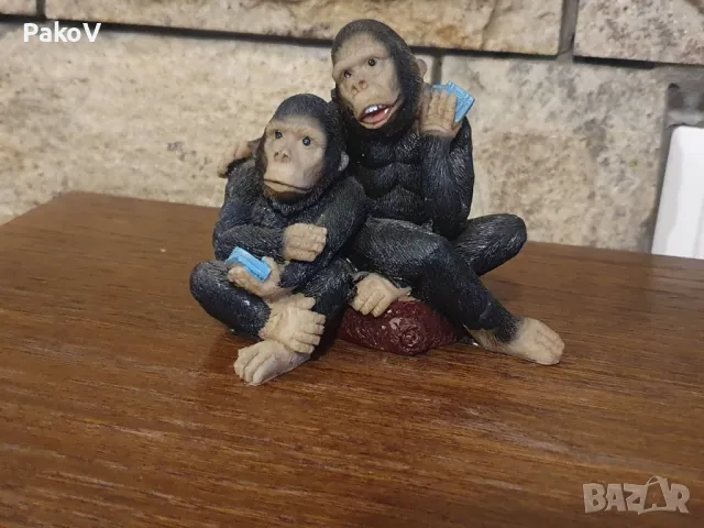 Статуетка "Маймуни", снимка 3 - Статуетки - 50186573
