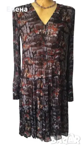 Рокля ADOLFO DOMINGUEZ.100% вискоза. размер M/S. , снимка 2 - Рокли - 50280085