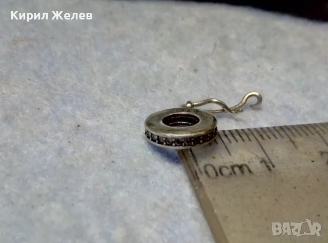 МАРКОВА СКЪПОЦЕННА СРЕБЪРНА ВИСУЛКА СРЕБРО 925 с ЦИРКОНЧЕТА За ГРИВНА ПАНДОРА 39234, снимка 2 - Други - 49522608