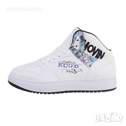 Дамски високи кецове, 3цвята , снимка 10 - Кецове - 40393879