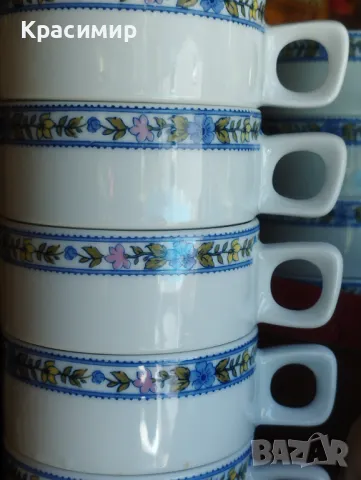 5 чашки mitterteich bavaria 📐 160 мл. 💰 9 лв. за бр. , снимка 2 - Чаши - 48430186