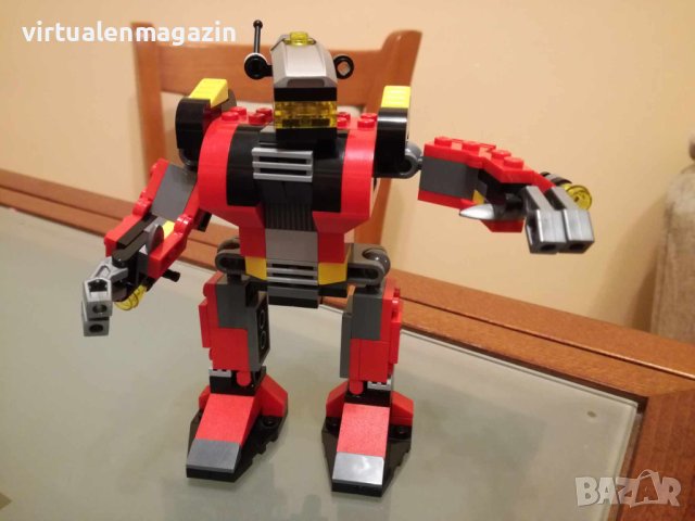 Конструктор Лего - модел LEGO Creator 3в1 - 5764 - Спасителен робот