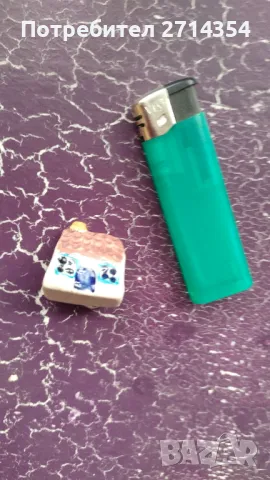 Миниатюрна керамична къщичка , снимка 2 - Антикварни и старинни предмети - 49311794