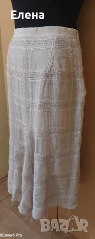 Пола Intrend Max Mara.100% коприна. размер S., снимка 7 - Поли - 50488421