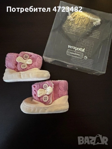 Бебешка рокля Mayoral с подарък обувки Mayoral, снимка 3 - Комплекти за бебе - 53389580