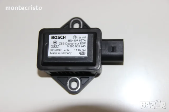 8E0907637A / 8E0 907 637 A Сензор ESP Audi A4 B6 (2000-2004г.) 0265005245 / 0 265 005 245