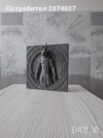 Anubis - Relief Sculpture /3D релефна скулптура, снимка 7 - Декорация за дома - 53451273