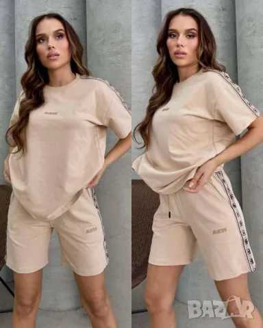 памучни дамски екипи guess , снимка 5 - Спортни екипи - 50341721