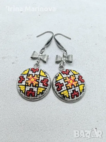 Обеци с шевица, снимка 1