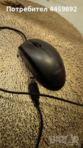 Кабелна компютърна мишка Advent M112 Wired USB Optical Mouse, снимка 2 - Работни компютри - 53434709