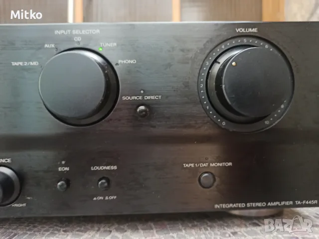 Sony TA-F445R стерео, снимка 4 - Ресийвъри, усилватели, смесителни пултове - 56188639