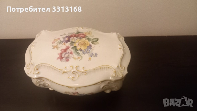 Порцеланова кутия 1939 год. Germany, снимка 2 - Антикварни и старинни предмети - 52150625