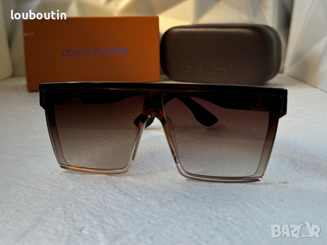 Louis Vuitton мъжки слънчеви очила маска, снимка 4 - Слънчеви и диоптрични очила - 44827429