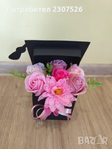 Абитуриентски букети , снимка 2 - Изкуствени цветя - 50130721