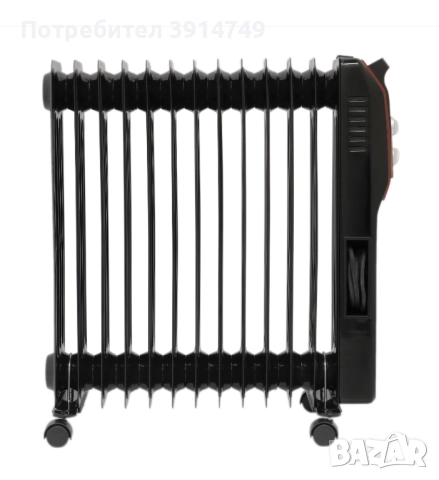 НОВ Електрически маслен радиатор,2500W,13 Ребра,3 Нива,Защита прегряване/замръзване, снимка 5 - Радиатори - 52816374