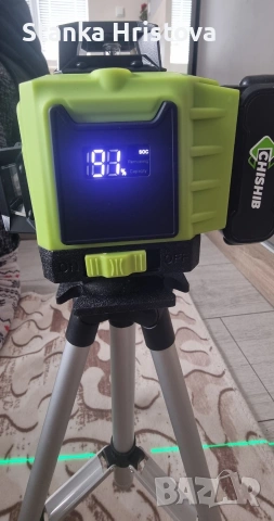 Лазарна нивелация Chishib., снимка 2 - Измервателни инструменти - 53563077