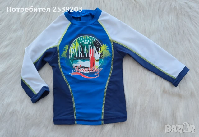 Плажна блуза 9-12 месеца, снимка 6 - Бебешки бански - 51381830