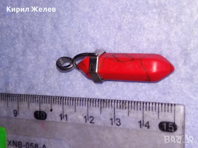 МОДЕН АРТ МЕДАЛЬОН ПЕНДАНТ ВИСУЛКА от ШЛИФОВАН ПОЛУСКЪПОЦЕНЕН КАМЪК 38637, снимка 9 - Колиета, медальони, синджири - 41622863