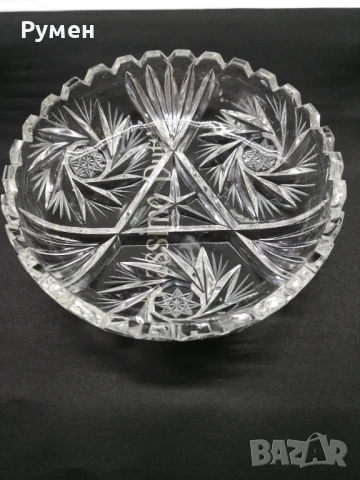 Кристални подноси, чаши, латиери, купи, снимка 4 - Чаши - 50991334