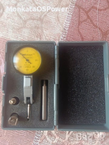 Дорник ISO 50 с 7 броя цанги. Индикаторен часовник с чупещо краче, снимка 4 - Стругове - 53129567