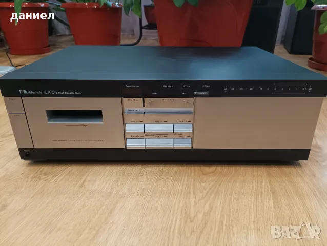 Касетен дек Nakamichi lx-3 - Made in Japan, снимка 1 - Декове - 48562077