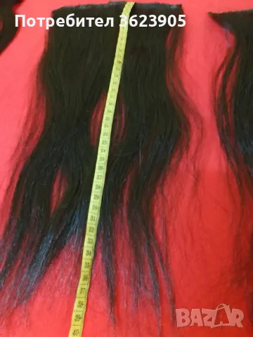 естествени удължения коса, снимка 8 - Аксесоари за коса - 49011290