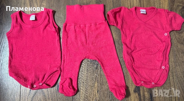 Бебешки дрехи 50-56 (всичко за 20 евро), снимка 2 - Бодита за бебе - 53577110