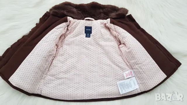 Бебешко палто baby Gap 6-12 месеца, снимка 3 - Бебешки якета и елеци - 48432284