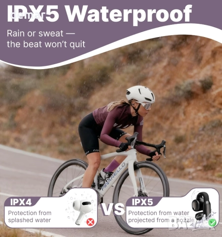 Hmusic TWS слушалки с отворени уши, 5.4 грама щипки за закачане, ENC шумопотискане, снимка 7 - Bluetooth слушалки - 52736487