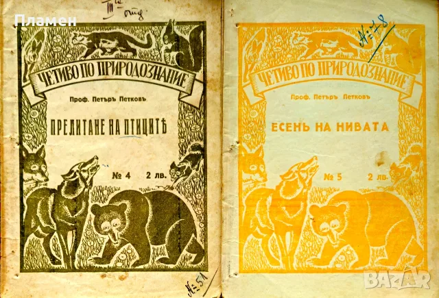 Библиотека "Четиво по природознание" /1936/, снимка 2 - Колекции - 35350668