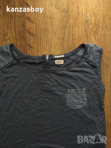 tommy hilfiger - страхотна дамска тениска КАТО НОВА, снимка 6 - Тениски - 36050431