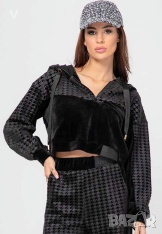 Дамски сет комплект Christine Fashion топ + широк панталон висока талия екип Recharge Junona , снимка 15 - Комплекти - 51363952