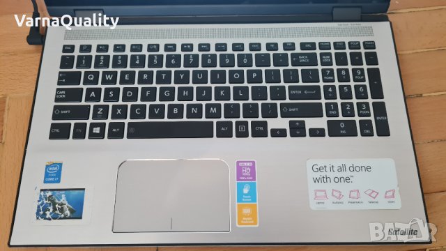 15.6" FHD IPS, Мощен Toshiba Radius P55W, i7-5500U up to 3.00 GHz, 500GB SSHD, 8GB RAM Harman Kardon, снимка 4 - Лаптопи за игри - 40181383