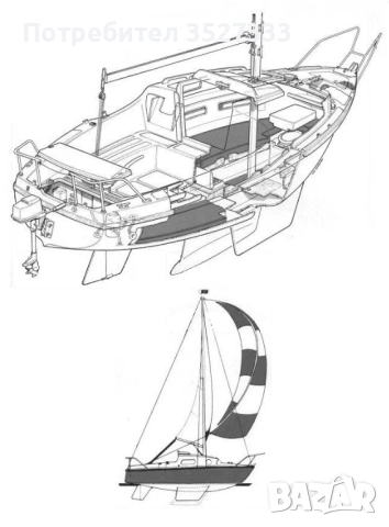Ветроходна Яхта, снимка 2 - Воден транспорт - 51754882
