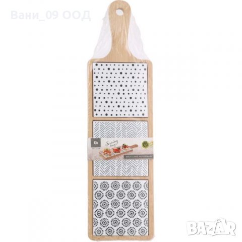 Плато за разядки с 3 плочки, снимка 3 - Аксесоари за кухня - 40136276