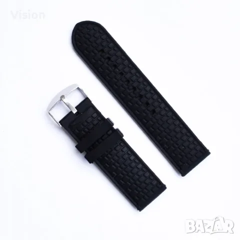 Гумена Каишка за Часовник Smart Watch.Силиконови Кожени Каишки за Смарт Часовници18,20,22,24 26мм, снимка 8 - Каишки за часовници - 56133435