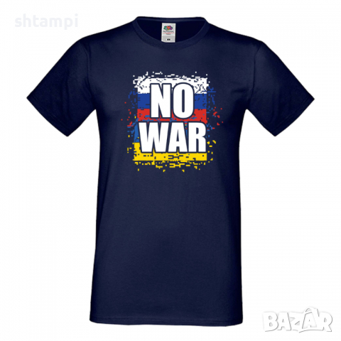 Мъжка тениска NO WAR,Укркайна, против Войната, снимка 7 - Тениски - 36124401