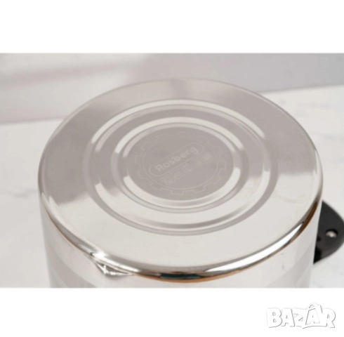 Млековарка Rosberg ,  4л./5л., Индукция, неръж. стомана, снимка 7 - Съдове за готвене - 52062429