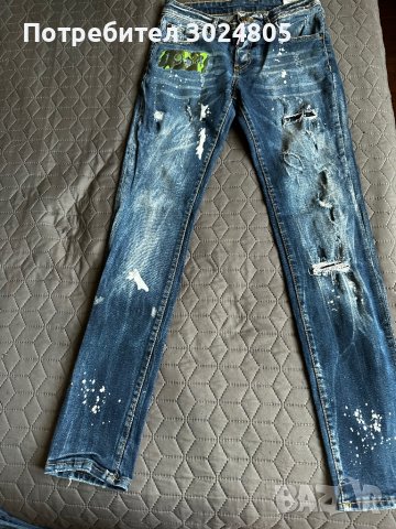 Мъжки дънки Dsquared, снимка 2 - Дънки - 42706499