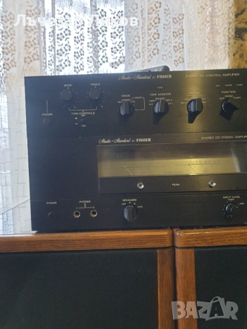 Пред усилвател и стаполо фишер уникален звук за ценителир, снимка 2 - Тонколони - 53492913