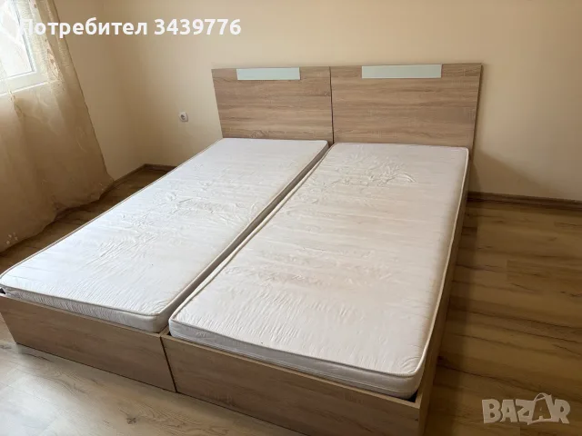 Продавам единично легло 2бр., снимка 2 - Спални и легла - 56200579