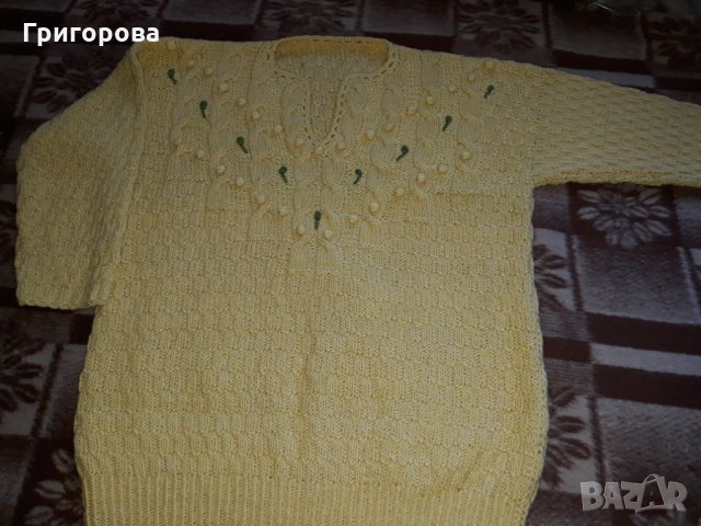 Зимни Дамски пуловери ръчно плетиво, снимка 11 - Блузи с дълъг ръкав и пуловери - 15941722