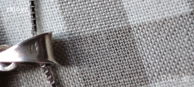 СРЕБЪРНО ВИСУЛКА ЗОДИЯ ВЕЗНИ 2.96 грама / ПРОБА 925 , снимка 3 - Колиета, медальони, синджири - 48651729