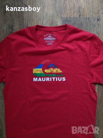 quiksilver - страхотна мъжка тениска КАТО НОВА, снимка 4 - Тениски - 36027218