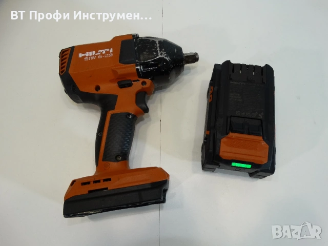 Hilti SIW 6 - 22 / Nuron - Мощен гайковерт, снимка 6 - Други инструменти - 53653056