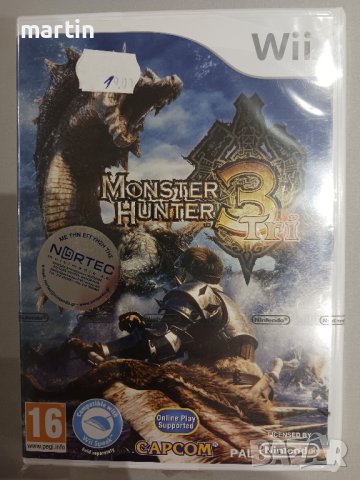 Nintendo Wii игра Monster Hunter Tri 3, НОВА (sealed), снимка 1 - Игри за Nintendo - 42198400